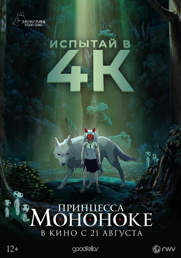 постер к аниме Принцесса Мононоке